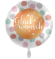 Preview: XL Jumbo Folienballon - Glückwunsch - 71cm